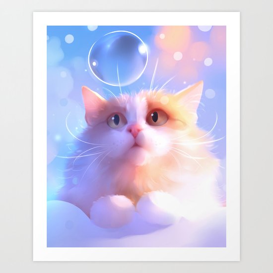 spring chase Art Print