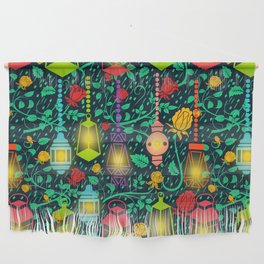 Spring Lantern Paradise Wall Hanging