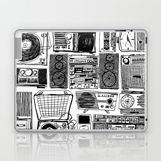 Music Boxes Laptop & iPad Skin