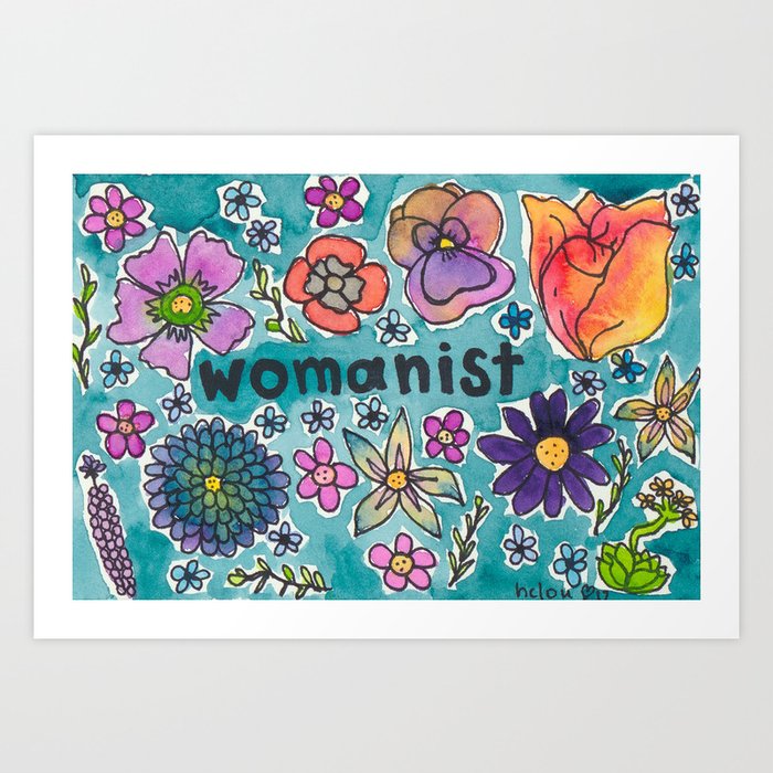 womanist Art Print by hclou ART | Society6