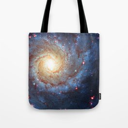 Spiral Galaxy M74 Tote Bag