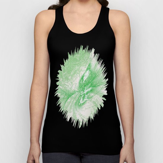 Splatter in Limeade Unisex Tank Top