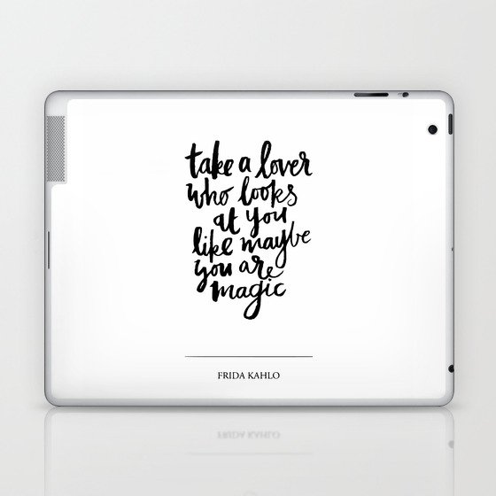 take a lover Laptop & iPad Skin