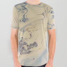 Abstract painting in fluid art technique All Over Graphic Tee