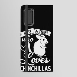 Chinchilla Animal Cute Funny Cage Bath Android Wallet Case