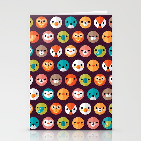SMILEY FACES 1 Stationery Cards