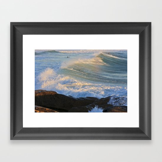 Swell Framed Art Print