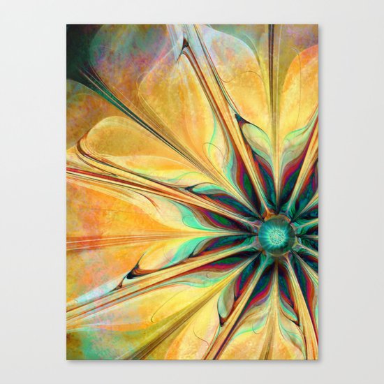 Yellow Flower Canvas Print