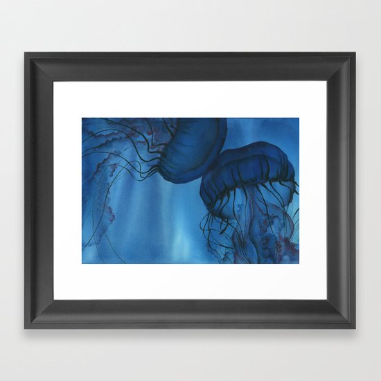 Jellyfish Framed Art Print
