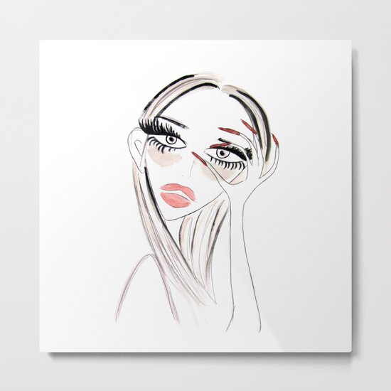 Fine! Metal Print