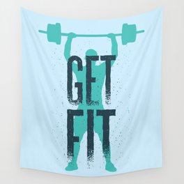 Get Fit Wall Tapestry