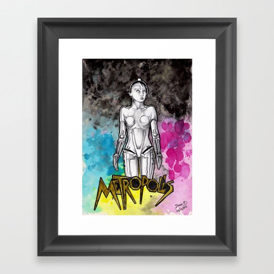 METROPOLIS Framed Art Print