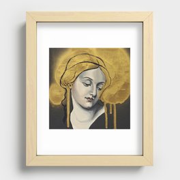 Golden God Recessed Framed Print