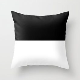 Black And White Throw Pillow