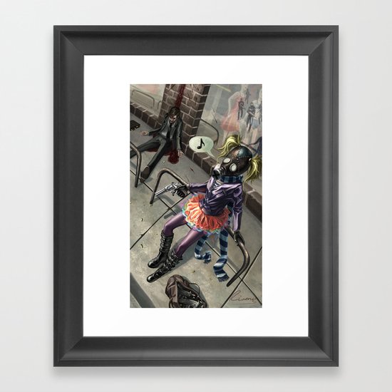 Murdergirl Framed Art Print