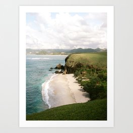 Bukit Merese Lombok | Coastal beach photography Indonesia  Art Print