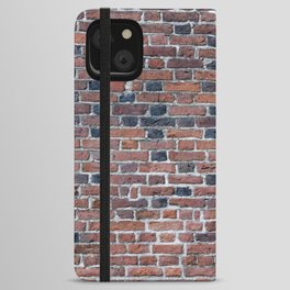 Old brick wall iPhone Wallet Case
