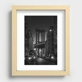 New York - Dumbo Recessed Framed Print