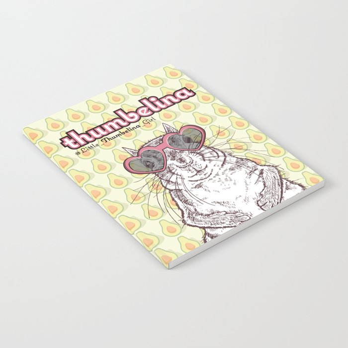Little Thumbelina Girl: heart sunnies Notebook