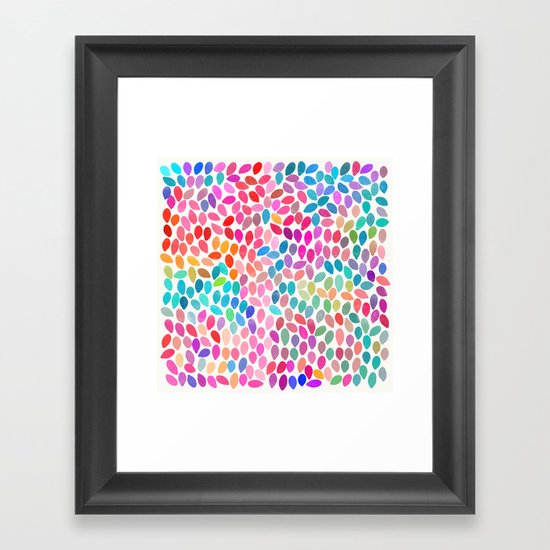 rain 8 Framed Art Print
