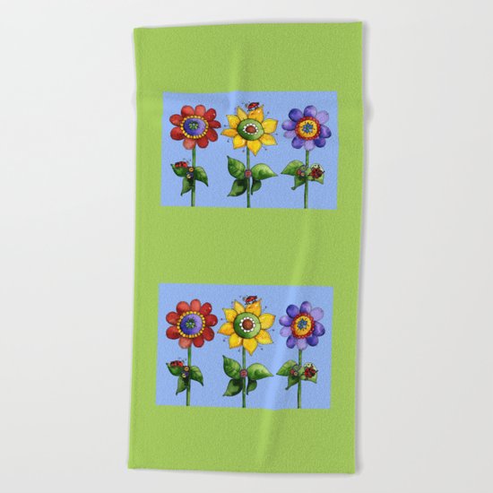 The Three Amigos I Beach Towel