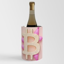 Energy consumption of Bitcoin mining 3D render Wine Chiller