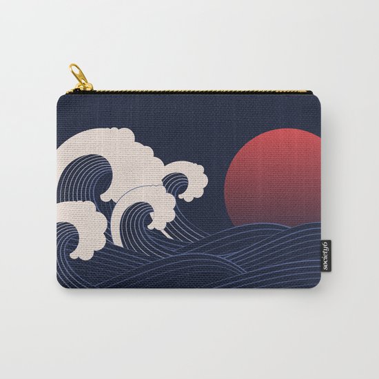 Japanese Sunset Carry-All Pouch