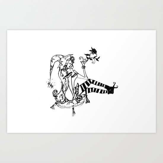 Witchette Art Print