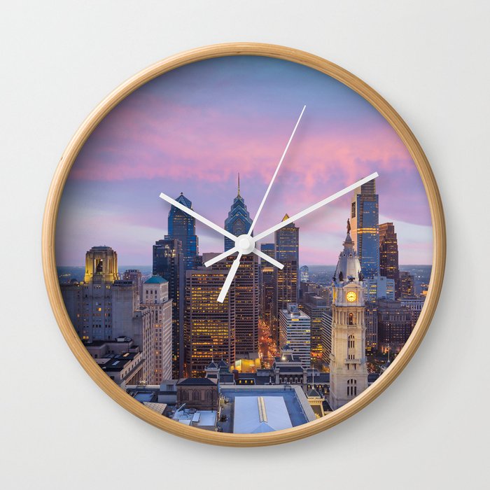 Philadelphia 01 - USA Wall Clock