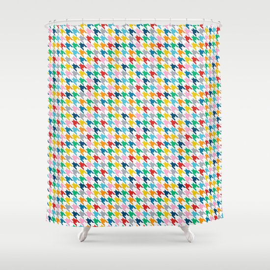 Puppytooth #2 Shower Curtain
