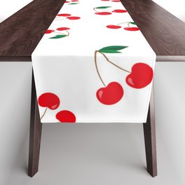 Cherry pattern Table Runner