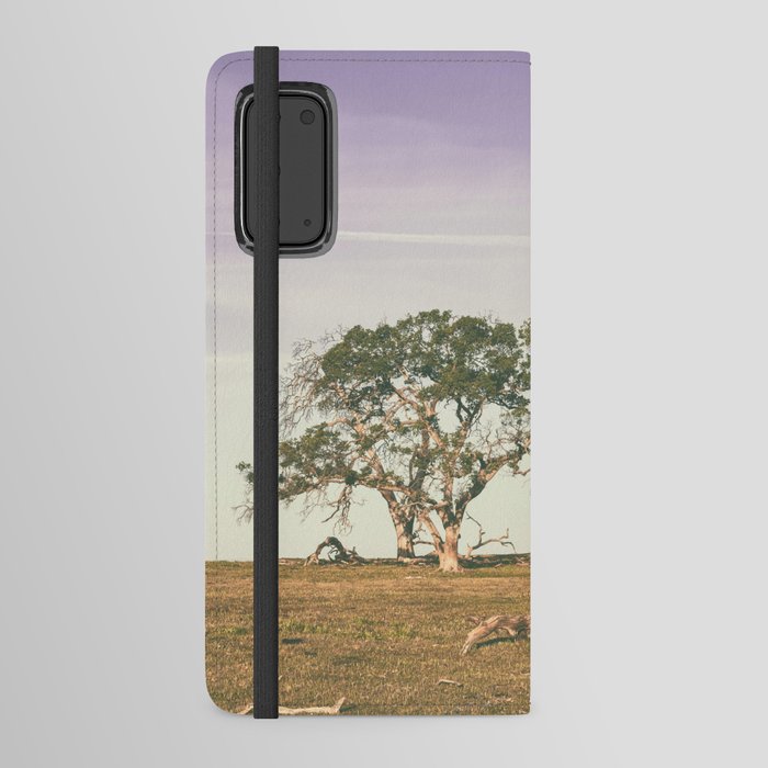 Valley Oak Trees Android Wallet Case