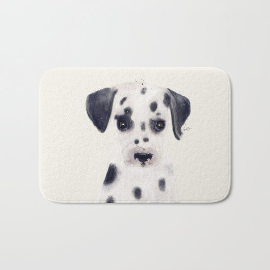 little dalmatian Bath Mat