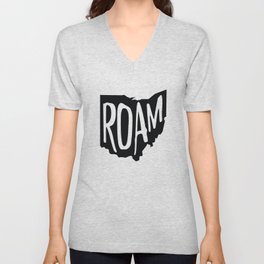 Roam Ohio V Neck T Shirt