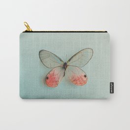 Butterfly on Green Carry-All Pouch