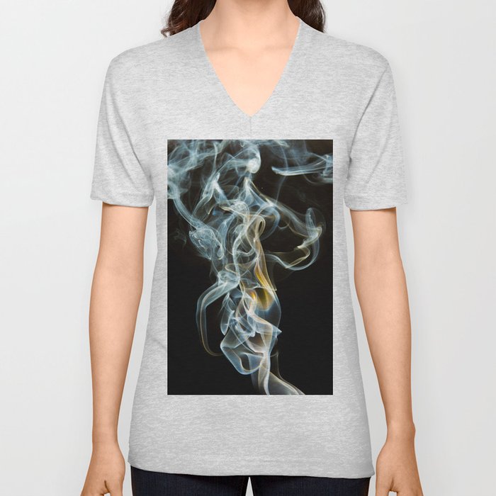 #special #Smoke #Design #Art V Neck T Shirt