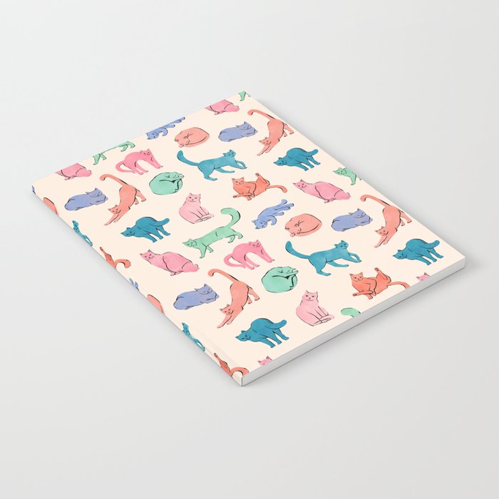 Pastel Cats Notebook