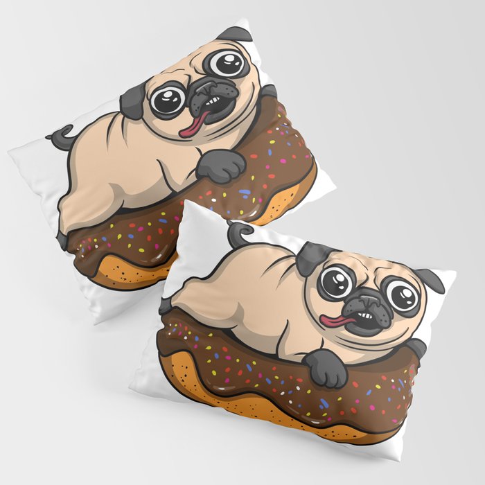 Dog with donut outlet pillow