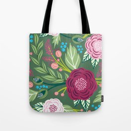 Fabled Flora Tote Bag