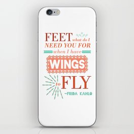 I Have Wings iPhone Skin