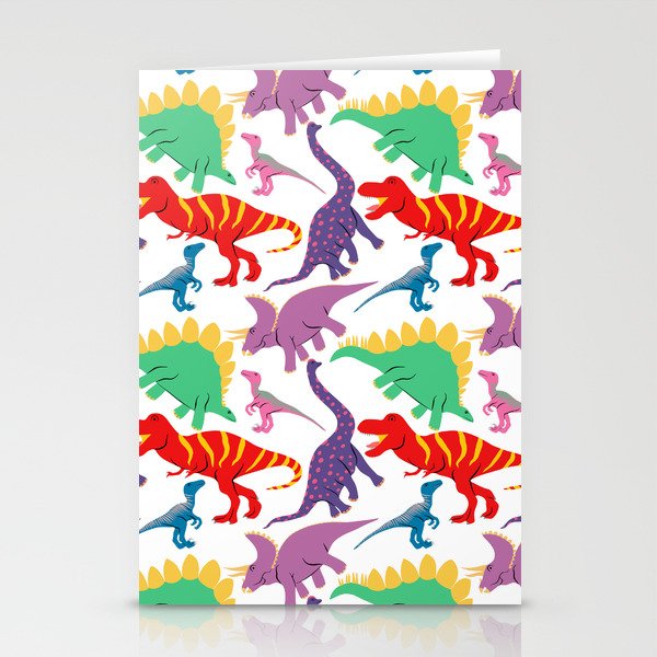 Dinosaur Domination Light Stationery Cards Dinosaur Domination Light Stationery Cards