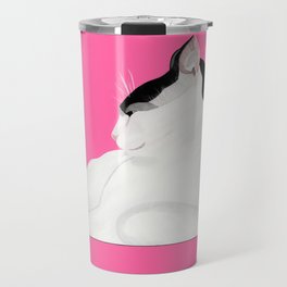 Hot Pink Touss Travel Mug