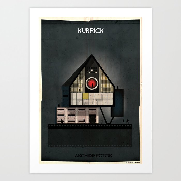 05_ARCHIDIRECTOR_Stanley Kubrick Art Print