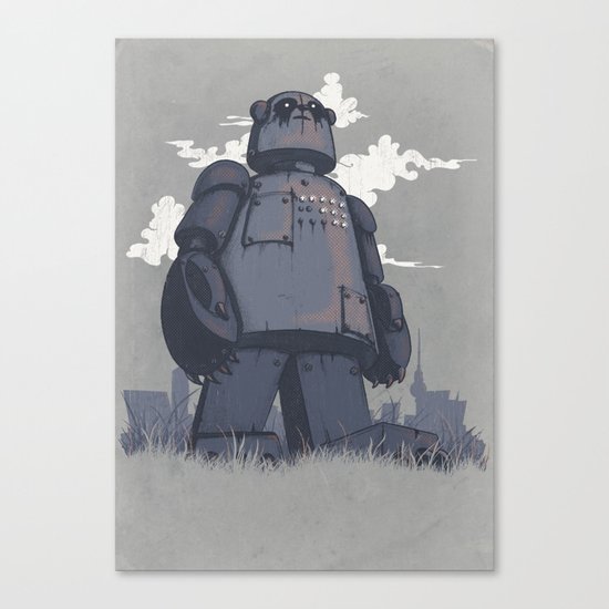 Panda 2K Canvas Print