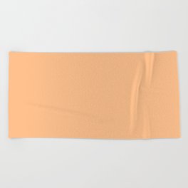 Apricot-Orange Beach Towel