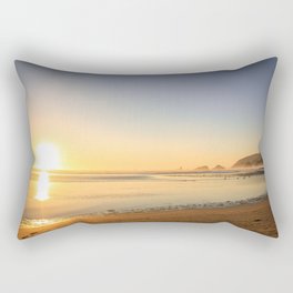 Canon Beach Sunset Rectangular Pillow
