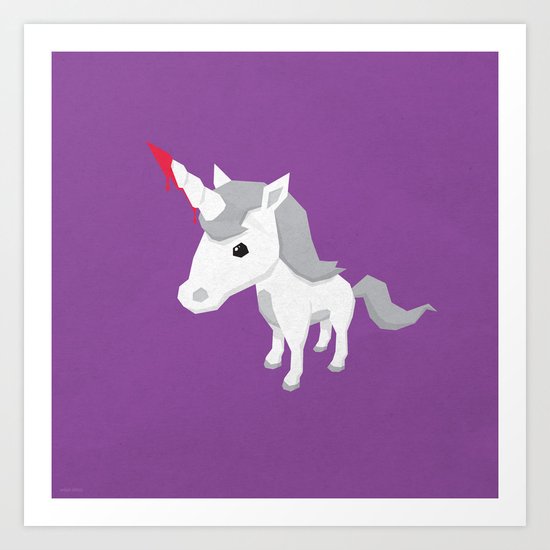 Accidental Legends: Unicorn Art Print