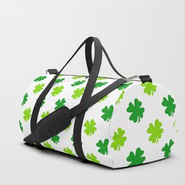 St. Patrick's Day Four Leaf Clover Collection Duffle Bag