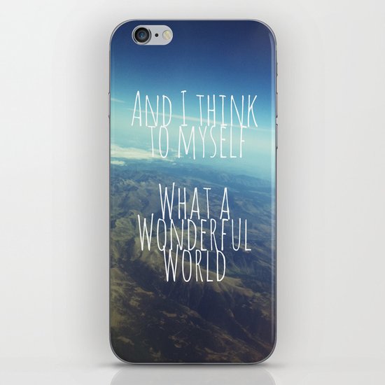 And I Think To Myself... iPhone & iPod Skin