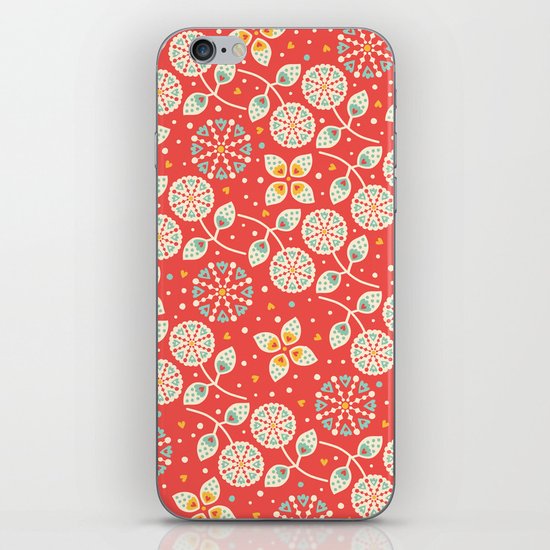 Vintage Flora iPhone & iPod Skin
